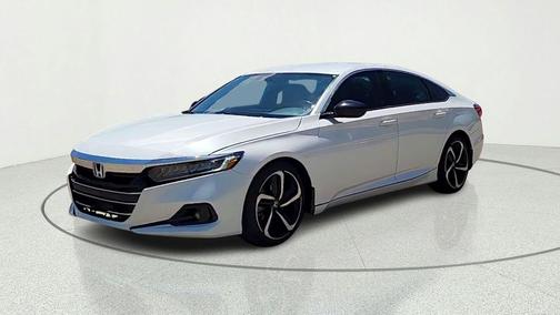 Platinum White Pearl 2022 Honda Accord Sport 1.5T