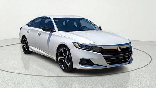 Platinum White Pearl 2022 Honda Accord Sport 1.5T