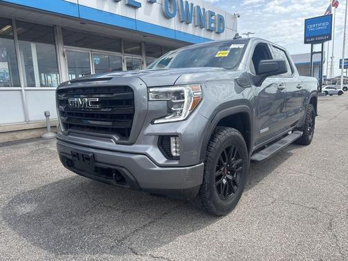 Satin Steel Metallic 2021 GMC Sierra 1500 Elevation