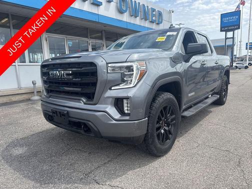 Satin Steel Metallic 2021 GMC Sierra 1500 Elevation