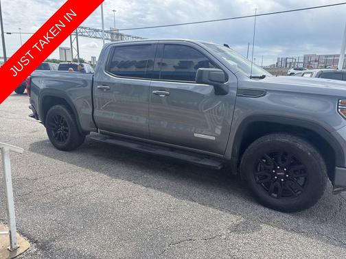Satin Steel Metallic 2021 GMC Sierra 1500 Elevation