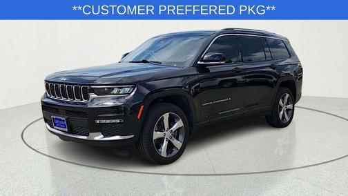 Diamond Black Crystal Pearlcoat 2022 Jeep Grand Cherokee L Limited