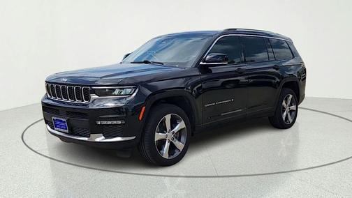 Diamond Black Crystal Pearlcoat 2022 Jeep Grand Cherokee L Limited