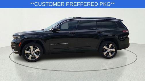 Diamond Black Crystal Pearlcoat 2022 Jeep Grand Cherokee L Limited