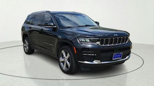 Diamond Black Crystal Pearlcoat 2022 Jeep Grand Cherokee L Limited