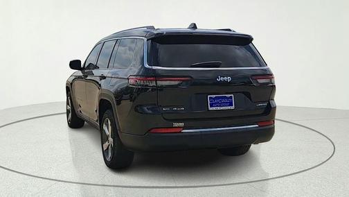 Diamond Black Crystal Pearlcoat 2022 Jeep Grand Cherokee L Limited