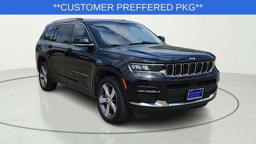 Diamond Black Crystal Pearlcoat 2022 Jeep Grand Cherokee L Limited