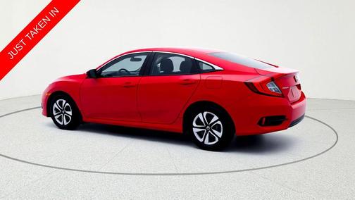 Red 2018 Honda Civic LX