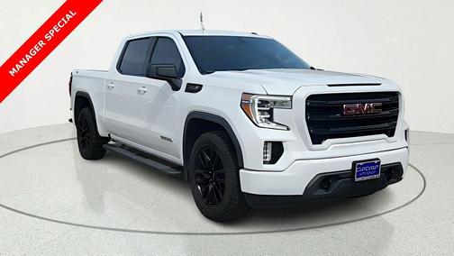 Summit White 2021 GMC Sierra 1500 Elevation