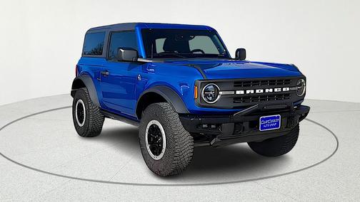 Velocity Blue Metallic 2024 Ford Bronco Black Diamond