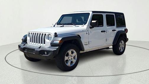 Bright White Clearcoat 2019 Jeep Wrangler Unlimited Sport