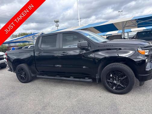 Black 2024 Chevrolet Silverado 1500 Custom