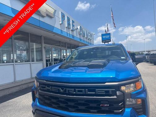 Glacier Blue Metallic 2023 Chevrolet Silverado 1500 Custom Trail Boss