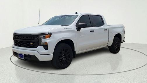 Summit White 2023 Chevrolet Silverado 1500 Custom