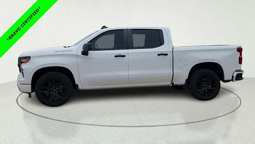 Summit White 2023 Chevrolet Silverado 1500 Custom