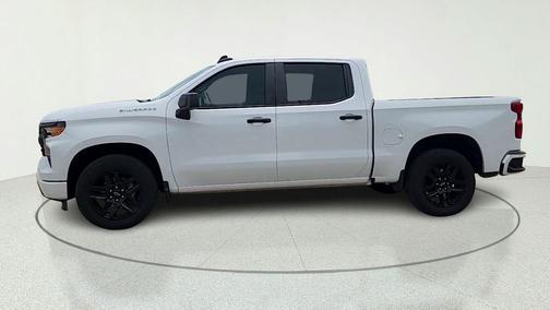 Summit White 2023 Chevrolet Silverado 1500 Custom