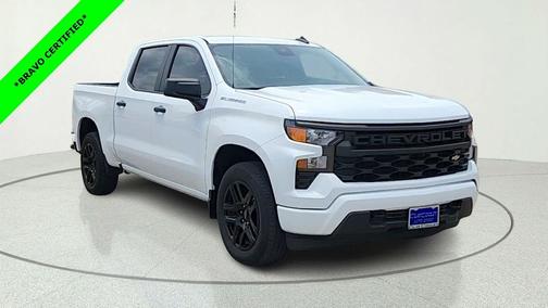 Summit White 2023 Chevrolet Silverado 1500 Custom