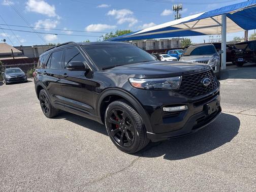 Agate Black Metallic 2023 Ford Explorer ST