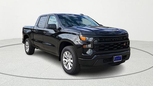 Black 2026 Chevrolet Silverado 1500 Custom