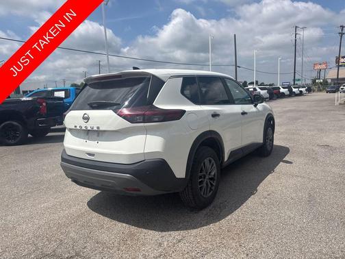 Glacier White 2023 Nissan Rogue S