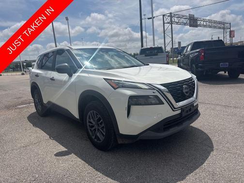 Glacier White 2023 Nissan Rogue S