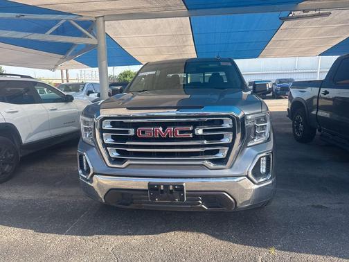 Satin Steel Metallic 2021 GMC Sierra 1500 SLT