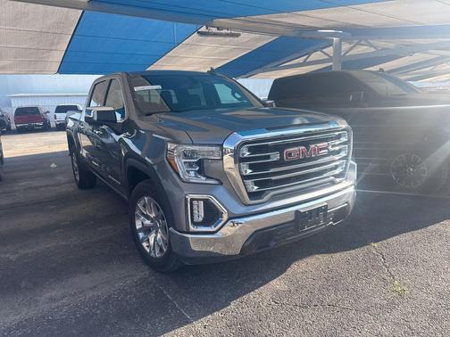 Satin Steel Metallic 2021 GMC Sierra 1500 SLT