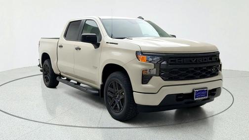 Summit White 2026 Chevrolet Silverado 1500 Custom