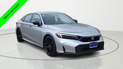 Gray 2025 Honda Civic Sport