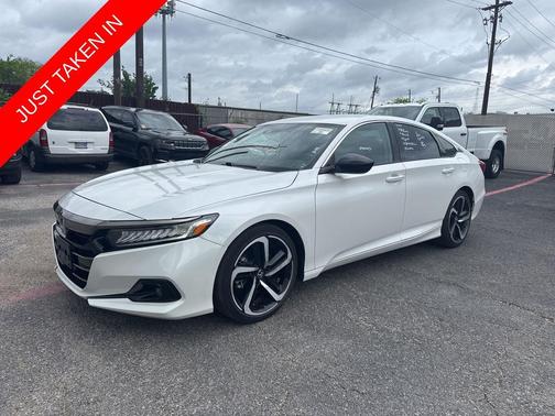 Platinum White Pearl 2021 Honda Accord Sport SE 1.5T
