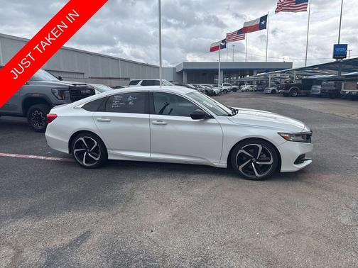 Platinum White Pearl 2021 Honda Accord Sport SE 1.5T
