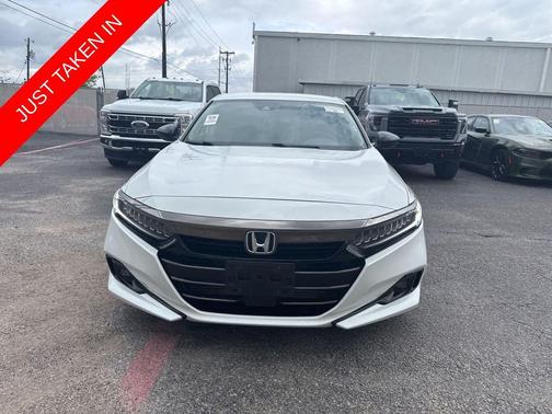 Platinum White Pearl 2021 Honda Accord Sport SE 1.5T
