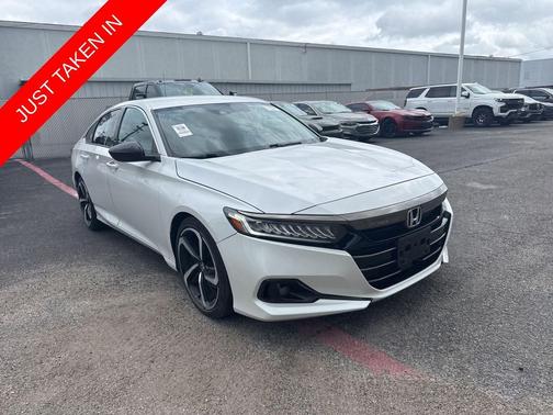 Platinum White Pearl 2021 Honda Accord Sport SE 1.5T