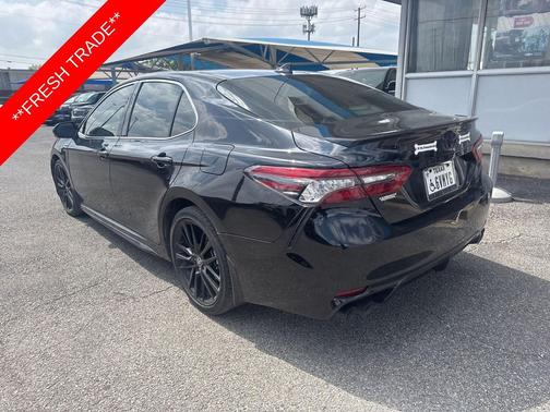 Midnight Black Metallic 2023 Toyota Camry XSE