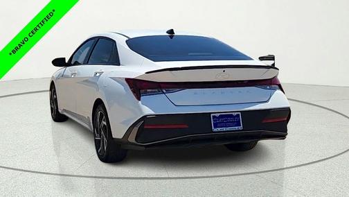 Serenity White 2025 Hyundai ELANTRA Sport
