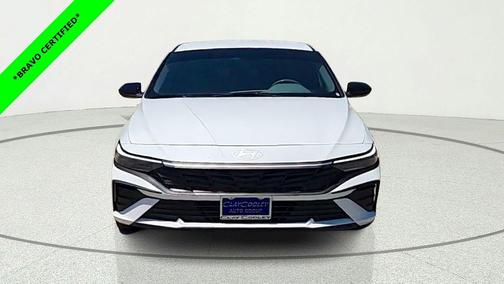 Serenity White 2025 Hyundai ELANTRA Sport