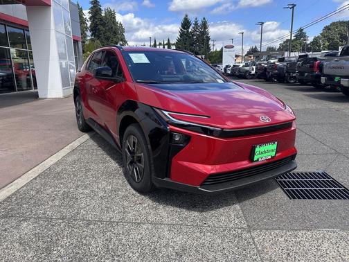 Supersonic Red 2026 Toyota bZ XLE Plus