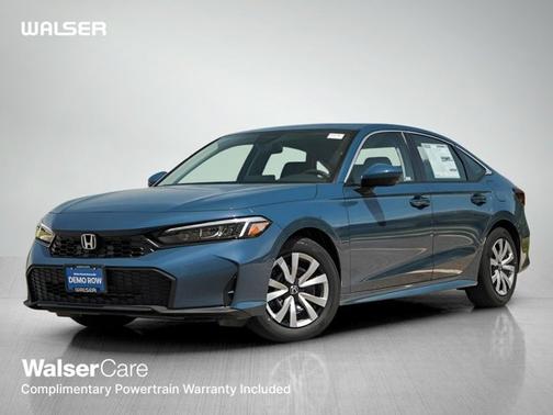 Blue Lagoon Pearl 2026 Honda Civic LX