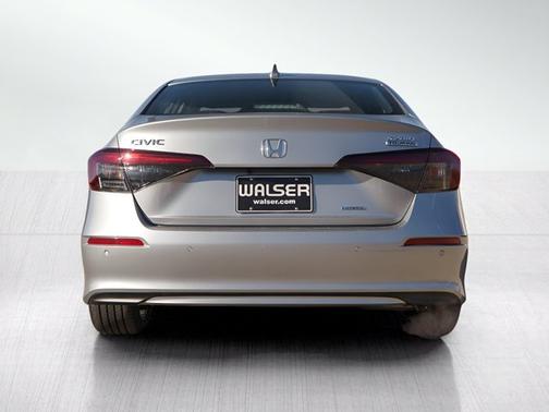 Solar Silver Metallic 2026 Honda Civic Hybrid Sport Touring