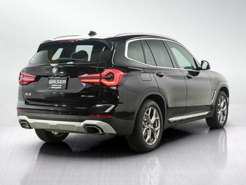 Black 2024 BMW X3 xDrive30i