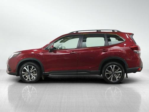 Red 2022 Subaru Forester Limited