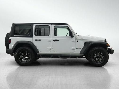White 2018 Jeep Wrangler Unlimited Sport