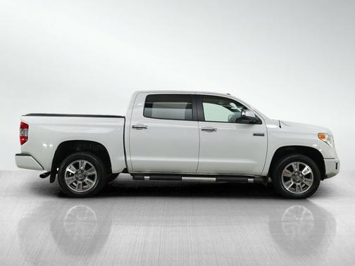 White 2016 Toyota Tundra Platinum