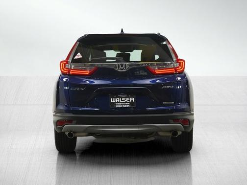 Blue 2017 Honda CR-V Touring