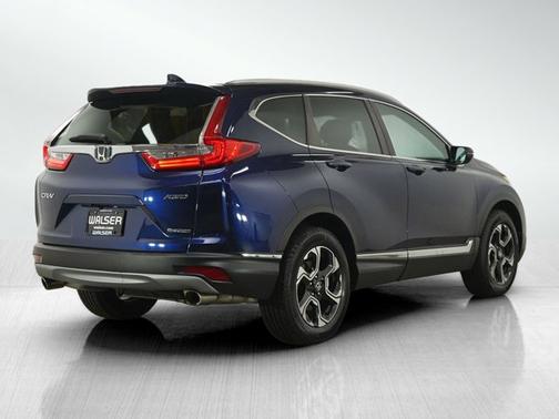 Blue 2017 Honda CR-V Touring