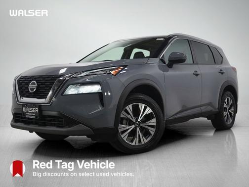 Silver 2021 Nissan Rogue SV