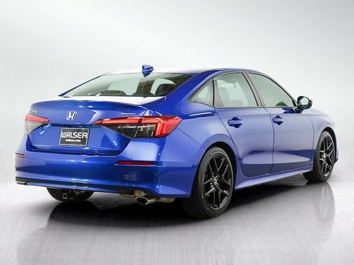 Blue 2022 Honda Civic Sport