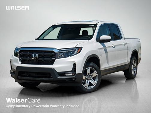 Platinum White Pearl 2026 Honda Ridgeline RTL