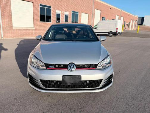 Reflex Silver Metallic 2015 Volkswagen Golf GTI 2.0T Autobahn 4-Door