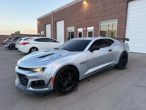 Blue 2017 Chevrolet Camaro 1SS